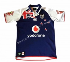 Retro Version Mustang Royal Blue Thailand Rugby Shirt
