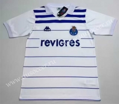 1985-86  Porto Away White Thailand Soccer Jersey AAA-2390