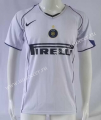 Retro Version 04-05 Inter Milan Away White Thailand Soccer Jersey AAA-503