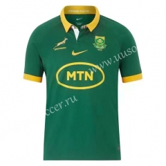 2023-24 South Africa Home Green  Thailand Rugby Jersey
