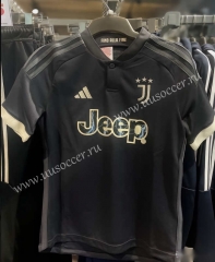 2023-24  Juventus 2nd Away Black Thailand Soccer Jersey AAA-416