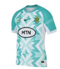 2023-24 South Africa Away White&Green  Thailand Rugby Jersey