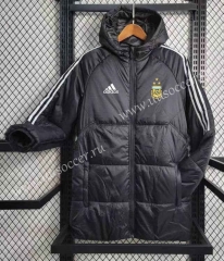2023-24 Argentina Black Thailand Soccer Cotton With Hat-GDP