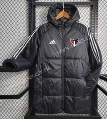 2023-24 Sao Paulo Black Cotton With Hat Uniform-GDP