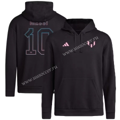 2023-24   Inter Miami Black  Thailand Tracksuit With Hat-LH
