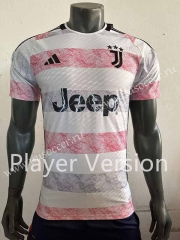 Player version 2023-24  Juventus  Away White Thailand Soccer Jersey AAA-518