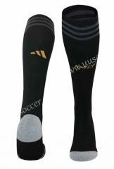 2023-24 Real Madrid 2nd Away Black Thailand  Soccer Socks