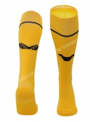 2023-24 Wolverhampton Wanderers Home Yellow  Thailand Soccer Socks
