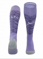 2023-24 Liverpool 2nd Away purple  Thailand Soccer Socks