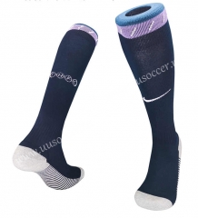 2023-24 Tottenham Hotspur Away Royal Blue  Thailand  Soccer Socks