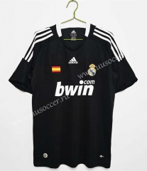 Retro Version 08-09 Real Madrid Away Black Thailand Soccer Jersey AAA-C1046