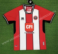 （s-4xl）2023-24 Sheffield Wednesday Home Red& White Thailand Soccer Jersey AAA-403