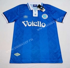 Retro Version 93-94 Napoli Home Blue Thailand Soccer Jersey AAA-2282