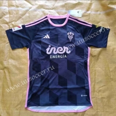 2023-24 Albacete Away Black  Thailand Soccer Jersey AAA-7T