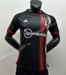 2023-24 Sao Paulo  2nd Away Black  Thailand Soccer Jersey AAA-5177