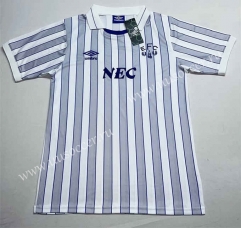 88-90 Retro Version Everton  Away White Thailand Soccer Jersey AAA-SL