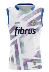 2023 GAA Antrim Home White Thailand Rugby Vest