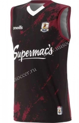 2023 Galway GAA Home Black Thailand Rugby Vest