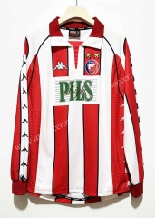 Retro Version 99-00 Crvena zvezda Home Red LS Thailand Soccer Jersey AAA-7505