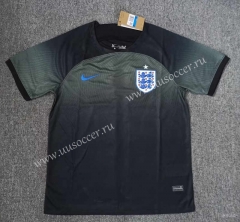 23-24 England Black Thailand Training Soccer Jersey AAA-5378
