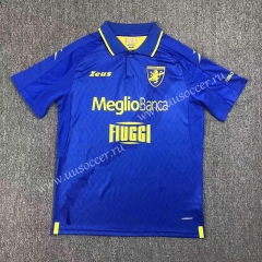 23-24 Frosinone Calcio 2nd Away Blue Thailand Soccer Jersey AAA-417