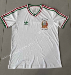 Retro Version Mexico White Thailand Soccer Jersey AAA-422