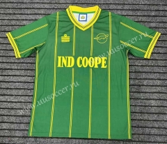Retro Version 1984 Leicester City Away Green Thailand Soccer Jersey AAA-709