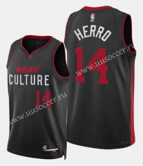 2024 City Edition Miami Heat Black&Grey #14 NBA Jersey-311