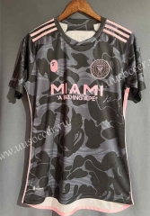 23-24 Inter Miami CF Trilateral Bath Ape Black Thailand Soccer Jersey AAA-9171