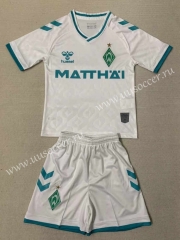 23-24 Werder Bremen Away White  Soccer Uniform-AY
