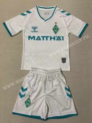 23-24 Werder Bremen Away White  Soccer Uniform-AY