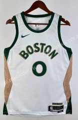 2024 City Edition Boston Celtics White #0 NBA Jersey-311