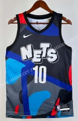 2024 City Edition Brooklyn Nets Colorful #10 NBA Jersey-311