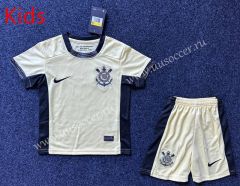 23-24 Corinthians 2nd Away Yellow Kids/Youth Soccer Unifrom-GB