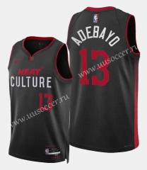 2024 City Edition Miami Heat Black&Grey #13 NBA Jersey-311