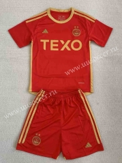 23-24 Aberdeen Home Red Soccer Uniform-AY