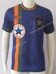 Retro Version 1997-1998 Newcastle United Away Blue Thailand Soccer Jersey AAA-503