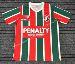 Retro Version 1993 Fluminense de Feira Home Red&Green Thailand Soccer Jersey AAA-709