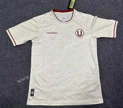 2024-2025 Universitario de Deportes Home White Thailand Soccer Jersey AAA-GB