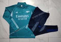 2023-2024 Arsenal Blue Thailand Soccer Tracksuit Uniform-815