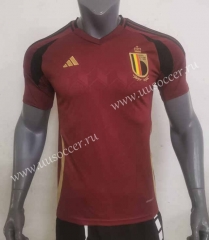 2024-2025 Belgium Home Red Thailand Soccer Jersey AAA-416