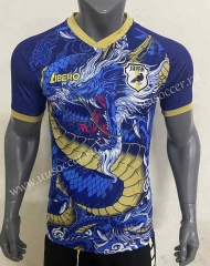 2024-2025 Japan Dragon Design Blue Thailand Soccer Jersey AAA-416