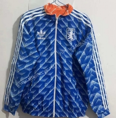 (S-3XL) 2024-2025 Aston Villa Thailand Reversible Trench Coat -0255