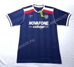 Retro Version 87-89 Dundee Home Royal Blue Thailand Soccer Jersey AAA-709