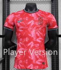 Player version 2024-25 Korea Republic Home Red Thailand Soccer Jersey AAA-888