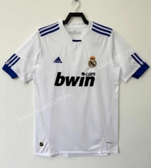 Retro Version 2010-11 Real Madrid Home White Thailand Soccer Jersey AAA-811