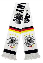 Germany White Soccer Scarf