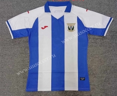 2024-25  CD Leganés Home Blue&White Thailand Soccer Jersey AAA-709