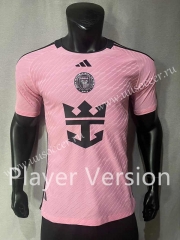 Player Version 2024-2025 Inter Miami CF Pink Thailand Soccer Jersey AAA-4691