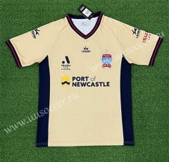 （s-4xl）2023-24 Newcastle United Jets Home Yellow Thailand Soccer Jersey AAA-403